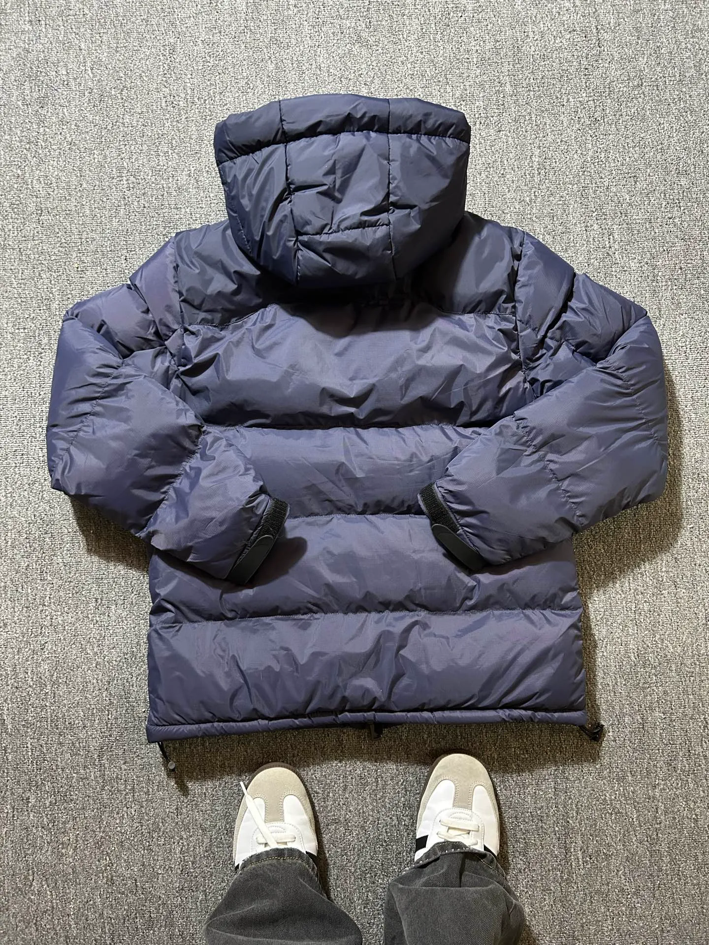 P430 000050 #FF2569 Polo Ralph Lauren FW25 logo down jacket with removable hood Size: M-XXL